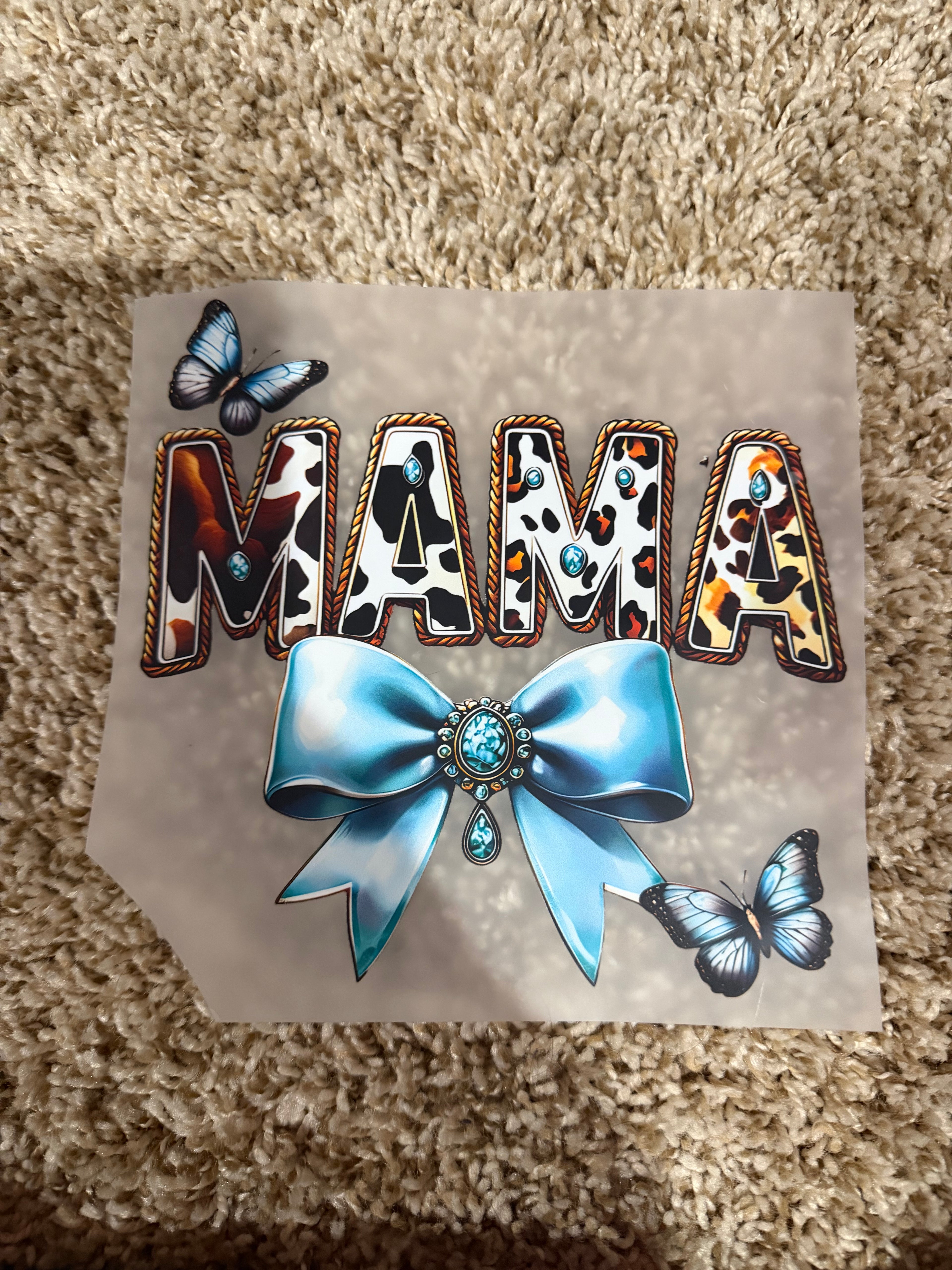 mama iron on