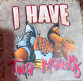 two moods iron on