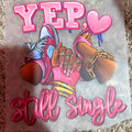still single iron on
