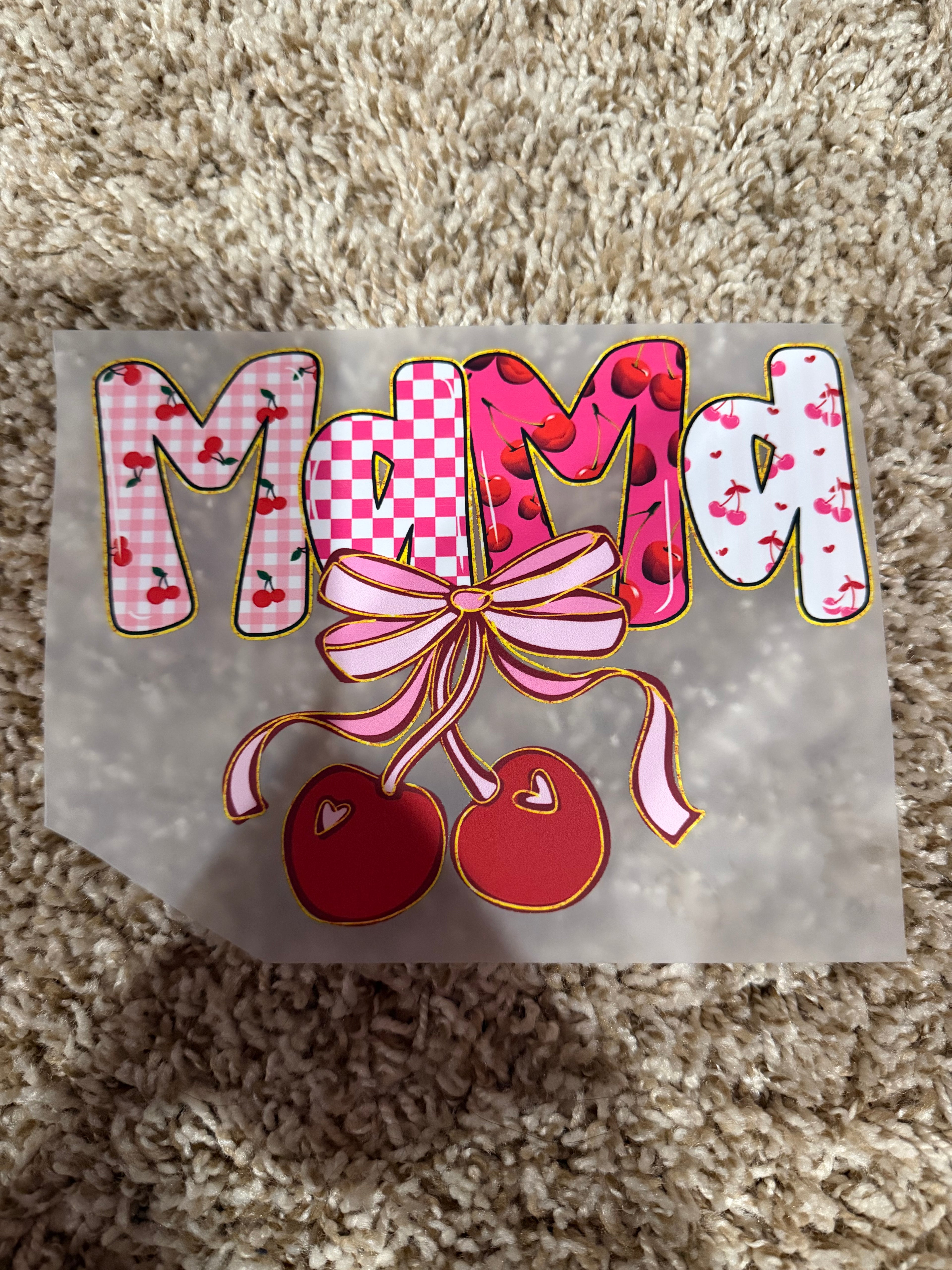 mama iron on