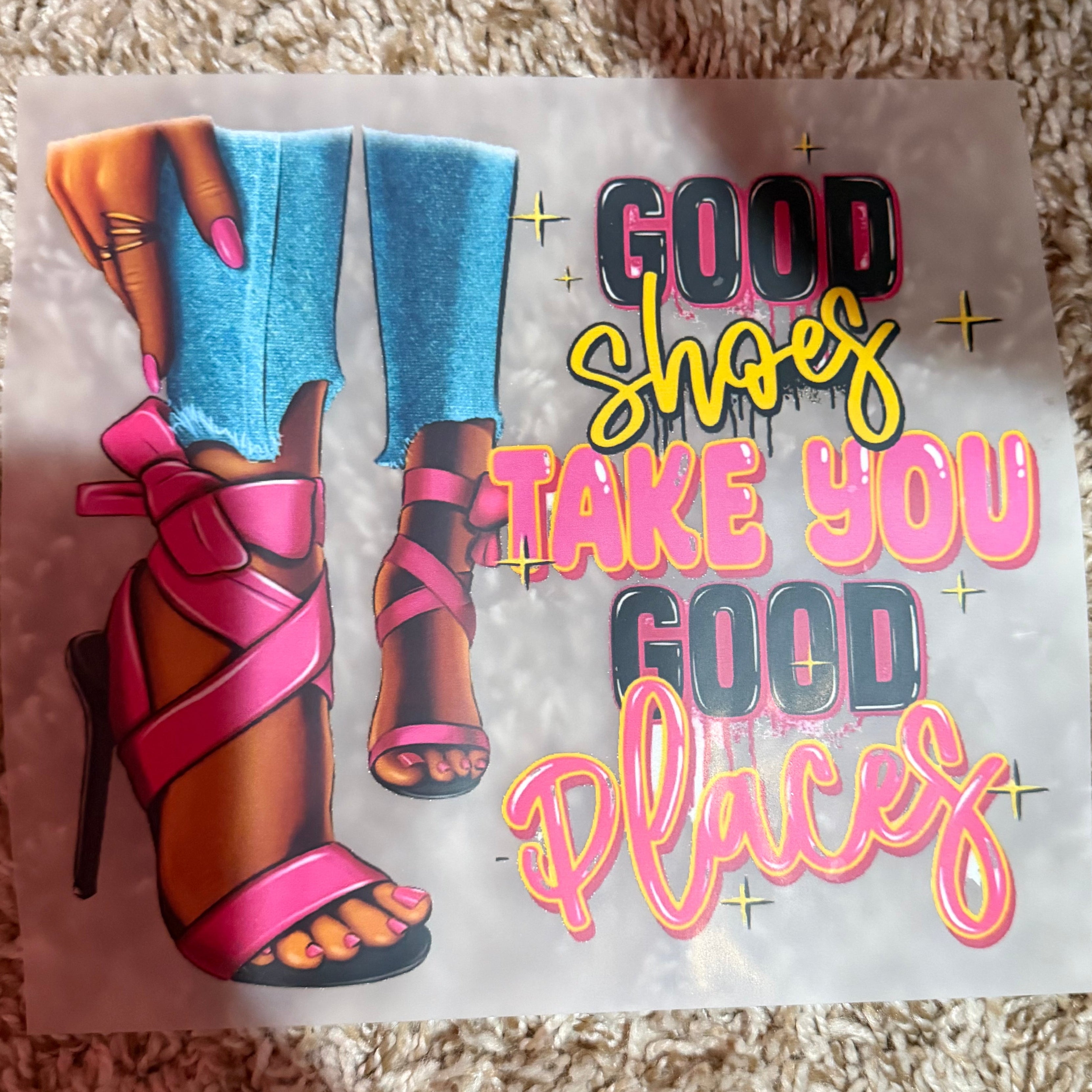good shoes iron on