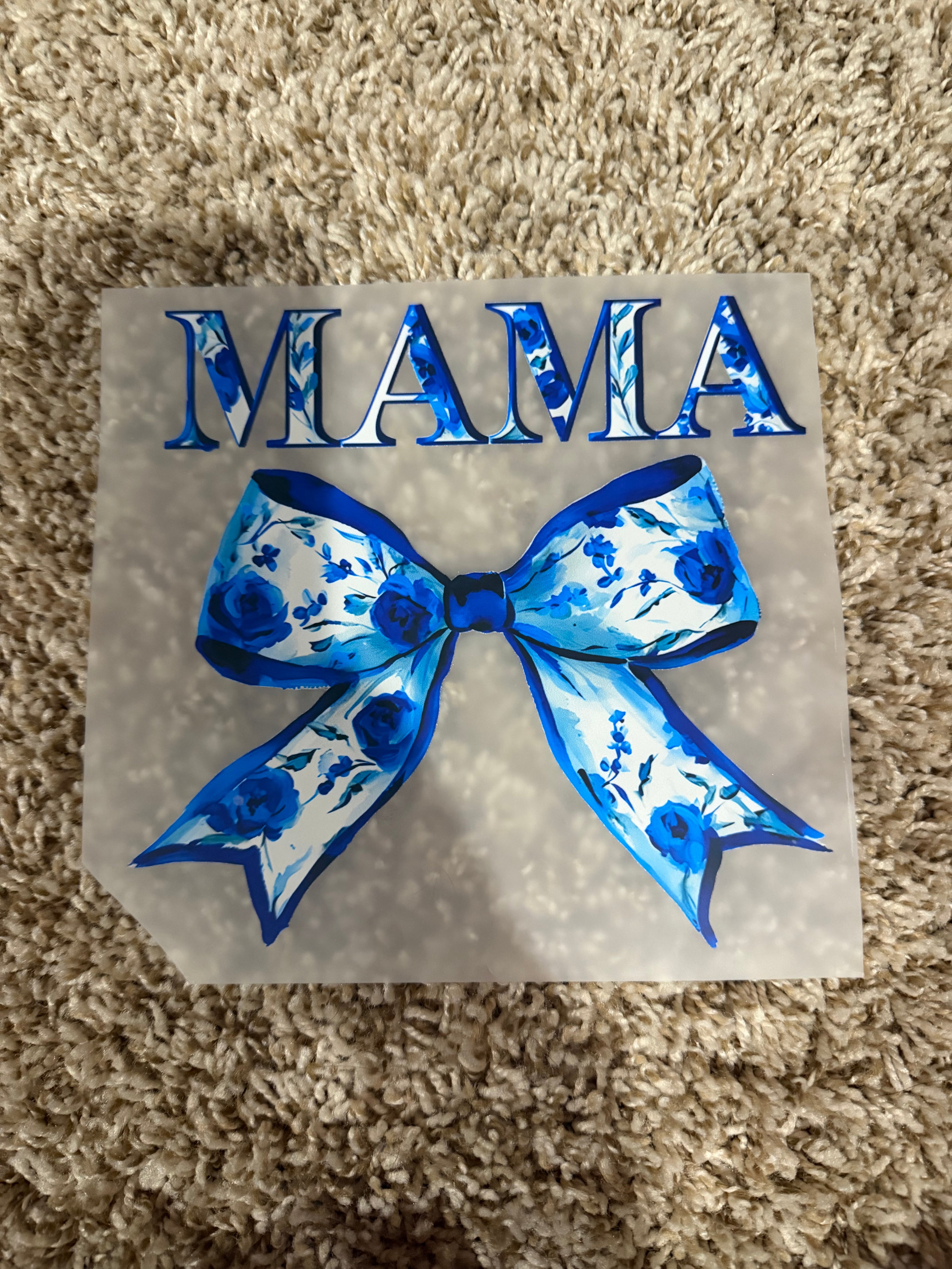 mama iron on